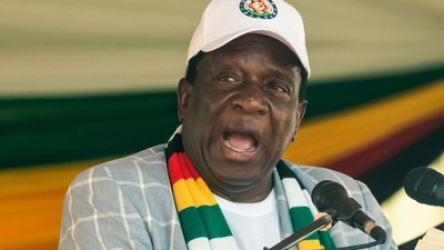 Zimbabwe President Emmerson Mnangagwa's government has denied any crisis