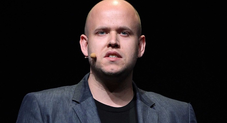 Spotify CEO Daniel EK.