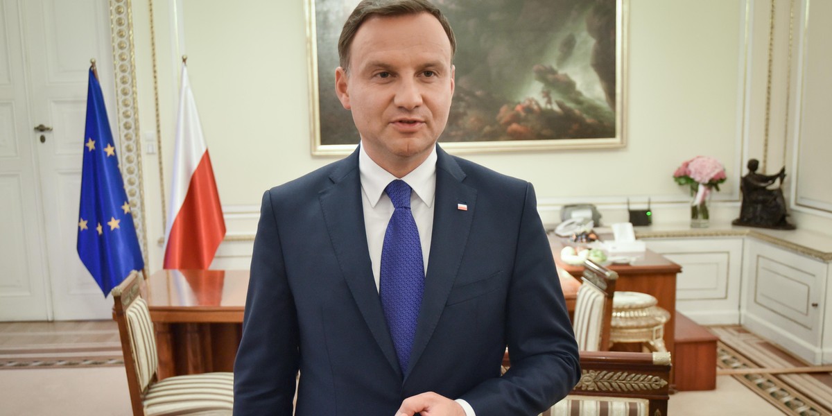 Prezydent Andrzej Duda