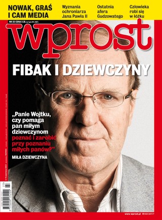 'Afera Fibaka' i 'zegarki Nowaka' poprawiły sprzedaż 'Wprostu'