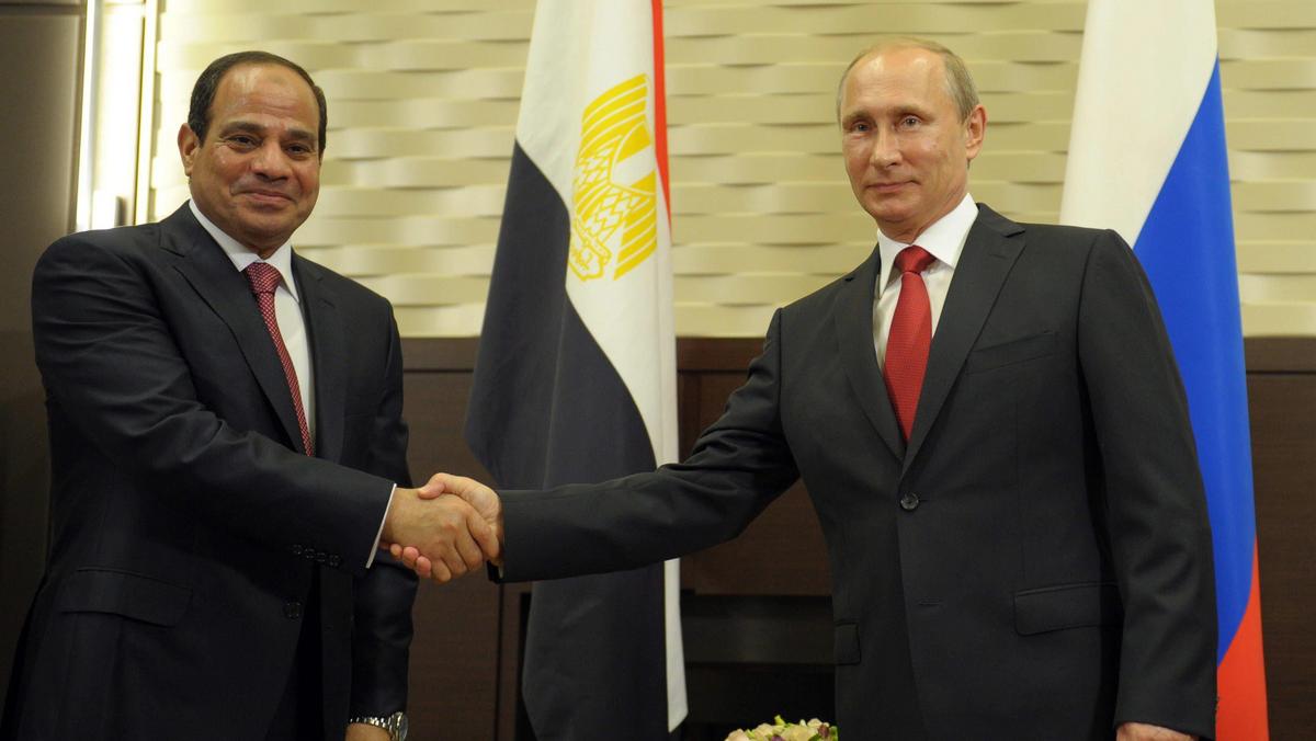 Putin, Abdel Fattah el-Sisi