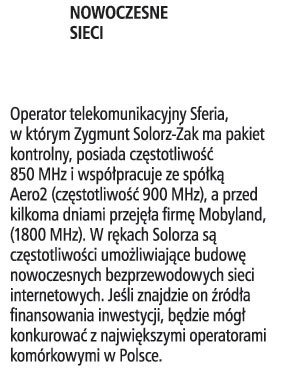 Nowoczesne sieci