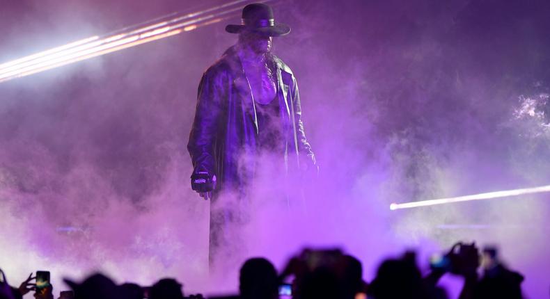 The Undertaker.Photo by Getty Images