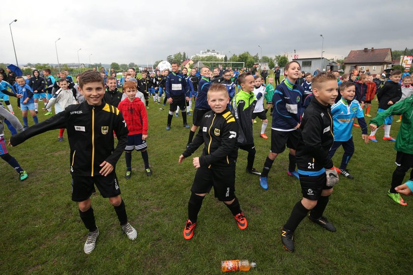 Pilka nozna. Ekstraklasa. Sandecja Nowy Sacz. Akademia Klasy Ekstra. 18.05.2018