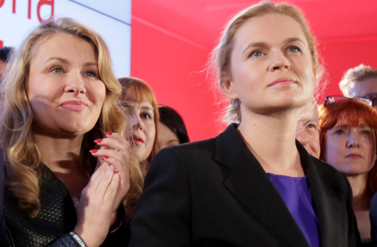 Liderka Zjednoczonej Lewicy Barbara Nowacka