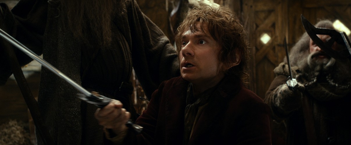 Martin Freeman w filmie 'Hobbit: Pustkowie Smauga'