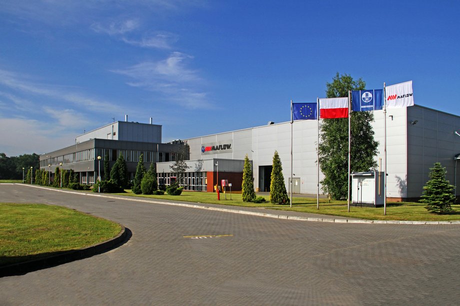 Fábrica Maflo en Tychy.