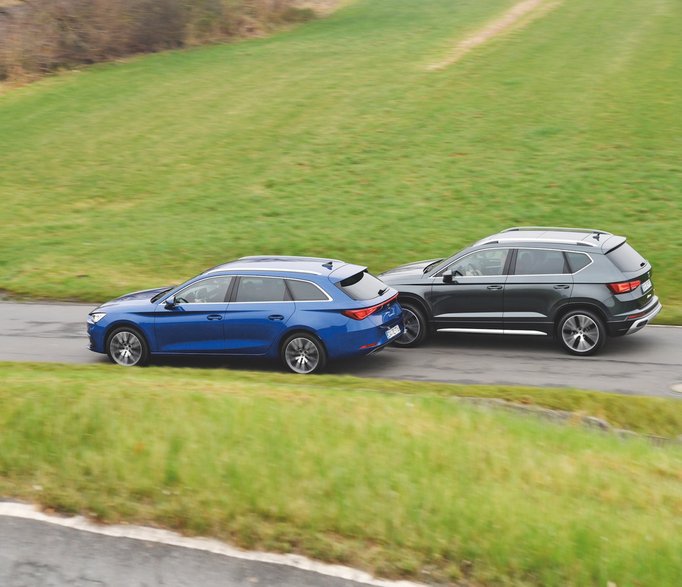 Seat Leon ST kontra Seat Ateca