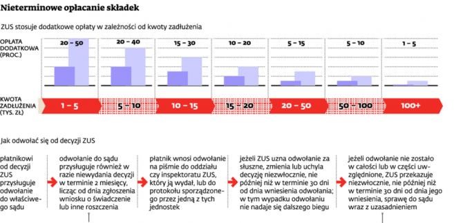 Nieterminowe opłacanie składek