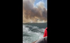 Polacy uciekają z plaży w Turcji. Wśród nich Mateusz Borek. NAGRANIE