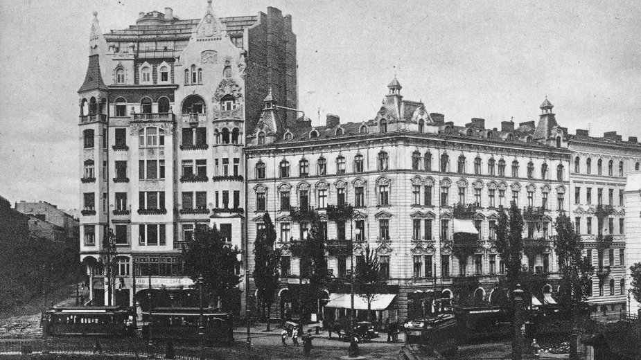 Plac około roku 1913