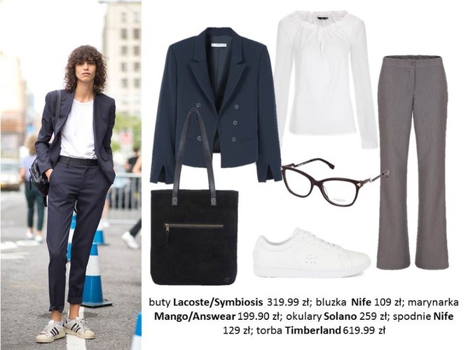 STYLIZACJE do pracy ze sneakersami