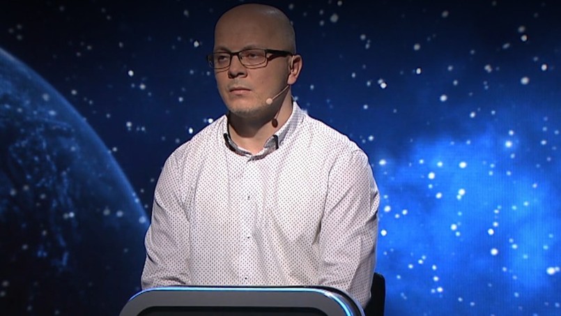 Pan Artur szedł jak burza w nowym odcinku teleturnieju "Jeden z dziesięciu"