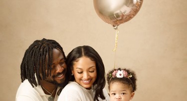 Johnny Drille and wife post adorable daughter on her first birthday