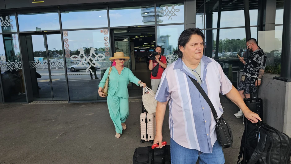 Poznati na aerodromu