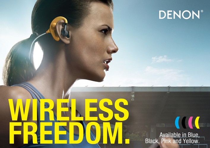 <b>Słuchawki Denon AH-W150 Excercise Freak</b>
<br><br>
Idealna propozycja dla amatorów biegania, których w Polsce przybywa z dnia na dzień. Exercise Freak AH-W150 to lekkie i wytrzymałe bezprzewodowe słuchawki, które zostały dodatkowo wyposażone w mikrofon i przyciski sterujące. Teraz naszą ulubioną muzykę możemy zabrać nawet na najbardziej morderczy trening.
<br><br>
Cena: ok. 599 zł