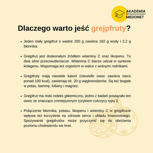 Grejpfrut do posiłku