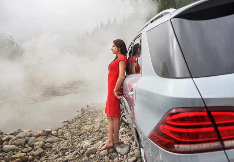 Justyna Kowalczyk i Mercedes-Benz GLE