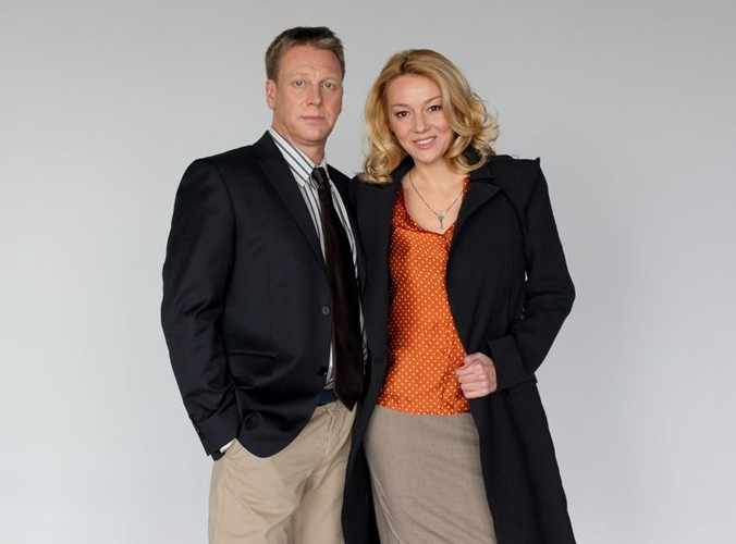 Katarzyna Kwiatkowska i Jan Jankowski w serialu 'Reguły gry'