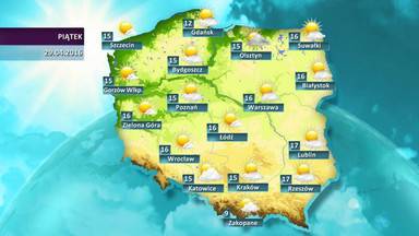 Prognoza pogody na weekend - 29.04-1.05. Uwaga turyści! W Karpatach intensywne opady