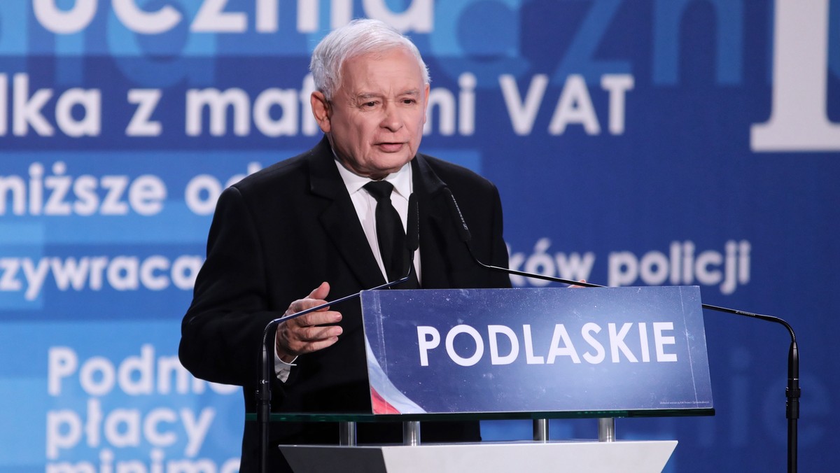 Afera taśmowa. Jarosław Kaczyński broni premiera Mateusza Morawieckiego