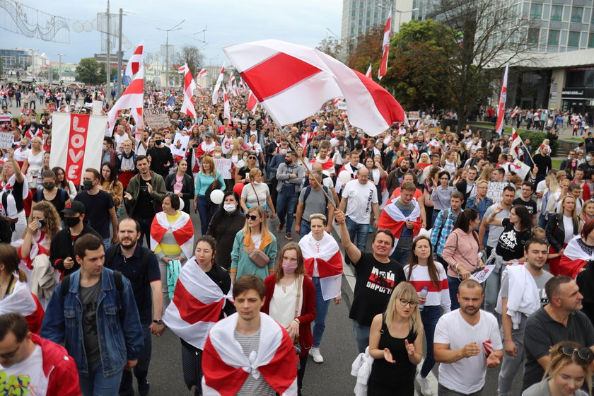 Marsz Jedności na Białorusi