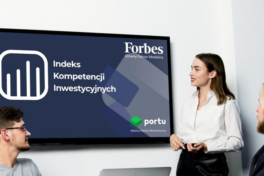 Głównym patronem medialnym Indeksu Kompetencji Inwestycyjnych jest miesięcznik Forbes.