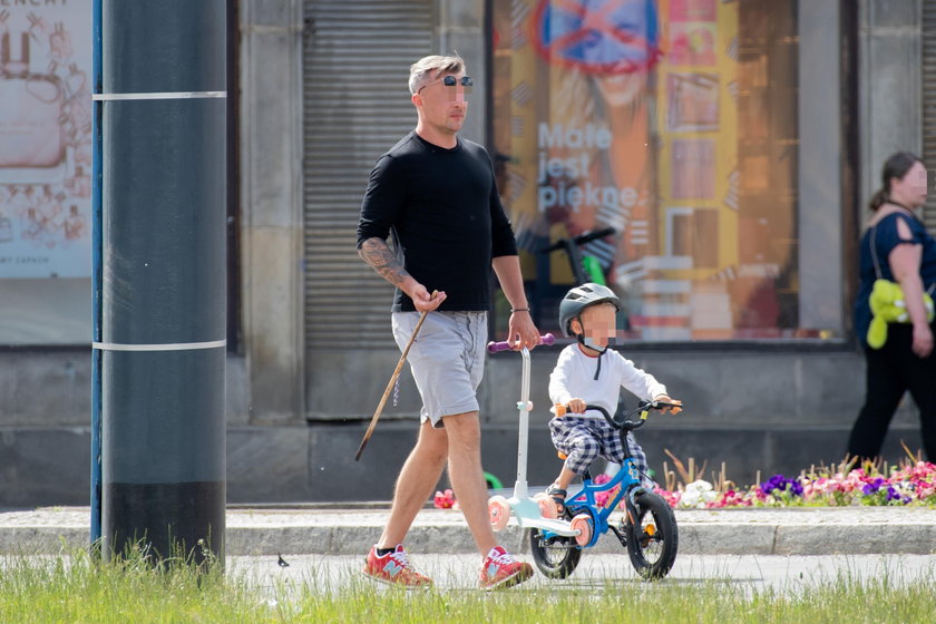 Mąż Mai Bohosiewicz z synem