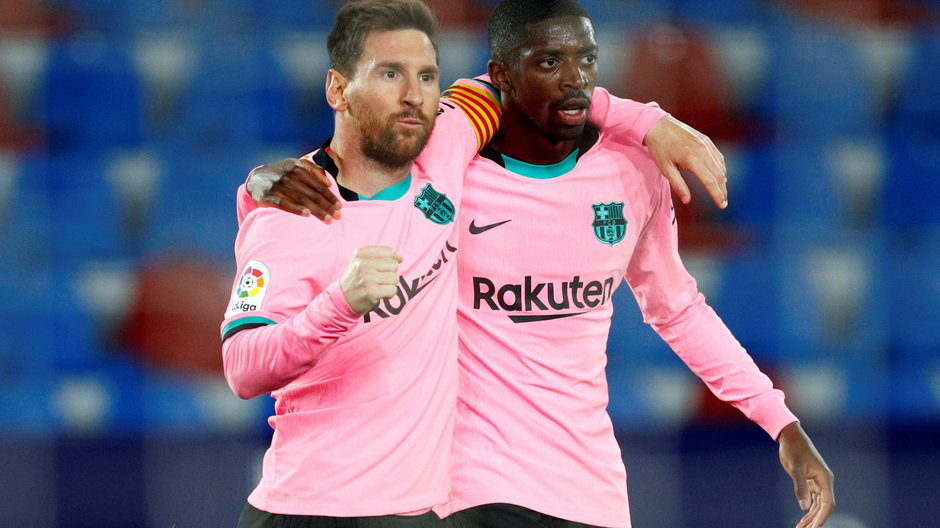 Leo Messi i Ousmane Dembélé