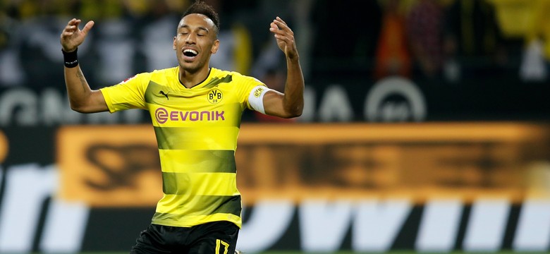 Liga niemiecka: Aubameyang wyprzedził Lewandowskiego, ale Borussia przegrała RB Lipsk