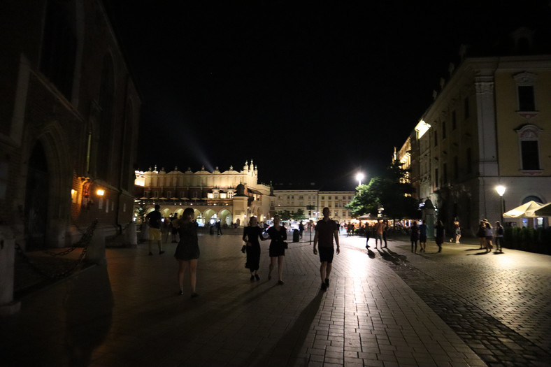 Kraków nocą 