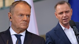 donald tusk uderza w karola nawrockiego. "to jest istota sporu"