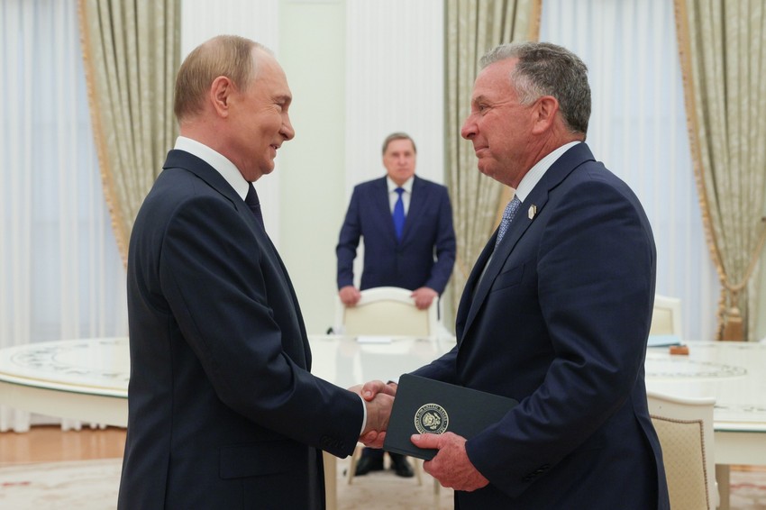 Vladimir Putin i Stiv Vitkof