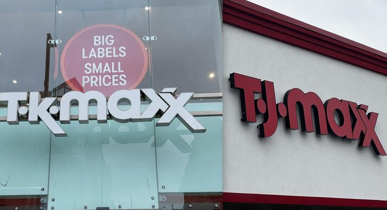 Insider visited TK Maxx in the UK and T.J. Maxx in the US to get a closer look inside the TJX-owned brands.Grace Dean/Insider; Dominick Reuter/Insider