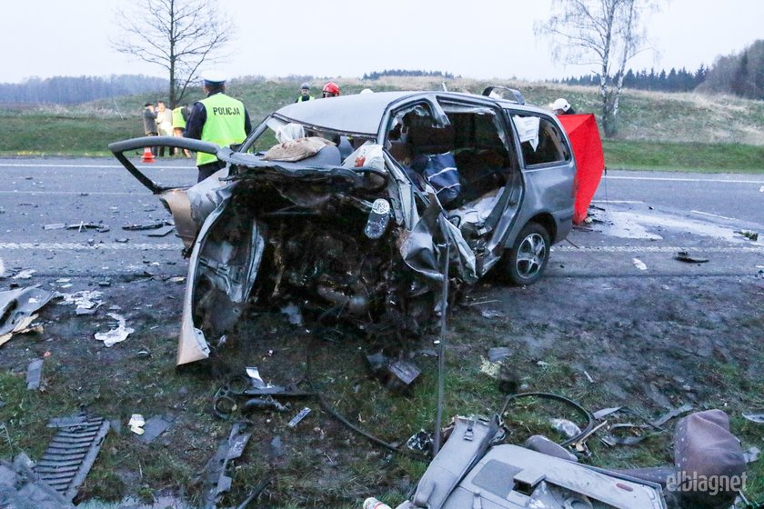 Tragiczny wypadek pod Elblągiem