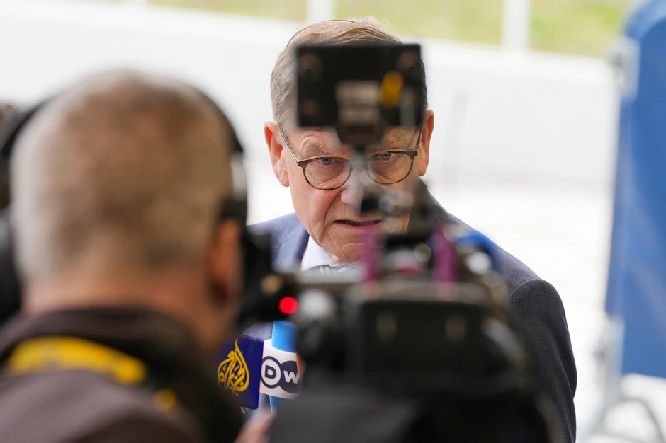 Johan Vadeful uoči sastanka ministara spoljnih poslova u Luksemburgu 21. aprila 