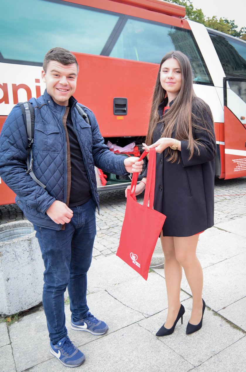 Mirosław Janisz (22 l.), student energetyki na Akademii Górniczo-Hutniczej w Krakowie: Stwierdziłem, że jeśli mogę się z kimś podzielić to czemu nie?