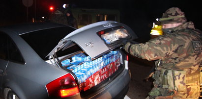 Brawurowy pościg za przemytnikiem na Podlasiu