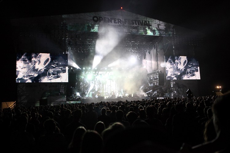 Sigur Ros na Open'er 2016 / fot. Joanna Combik