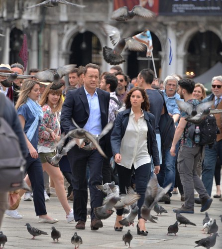Tom Hanks i Felicity Jones na planie 'Inferno'