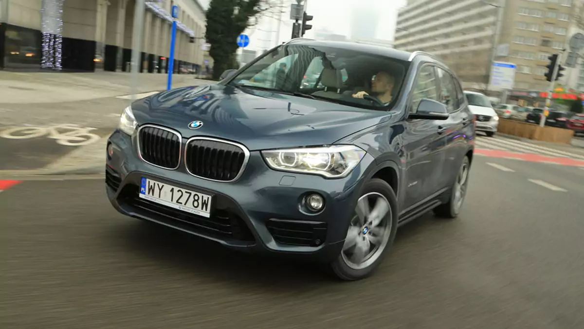 BMW X1 xDrive 25i - ma coś z vana