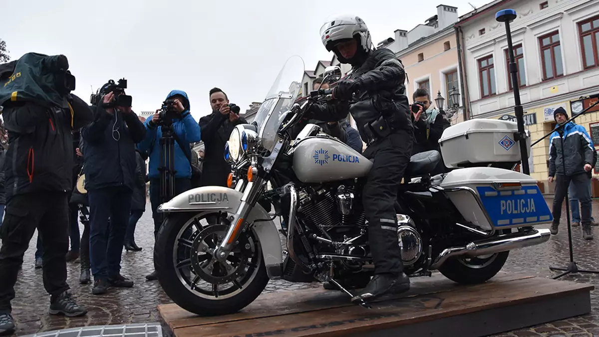 Harley dla polskiej drogówki