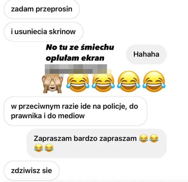 Aktorka zażądała przeprosin