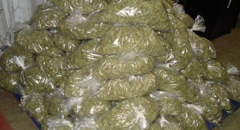 Man, 25, charged with trafficking 4kg of hemp/Illustration [ghanaguardian]