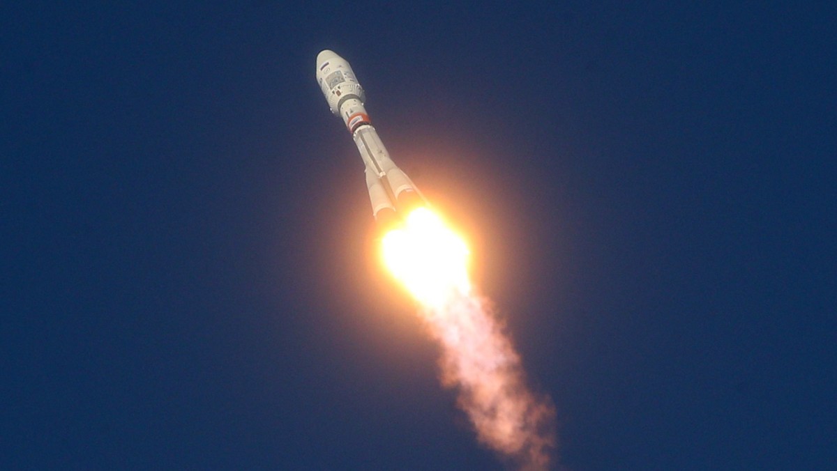 RUSSIA SPACE SOYUZ ROCKET LAUNCH (Russia launches satellites into space from new Vostochny cosmodome)