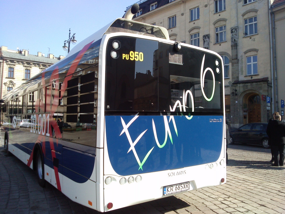 Coraz bardziej ekologiczne autobusy na ulicach Krakowa 