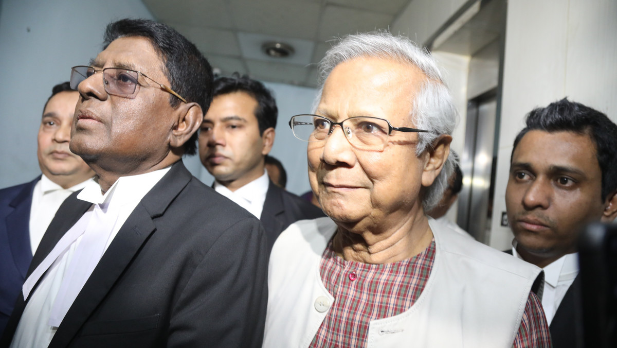 Laureat Pokojowej Nagrody Nobla Muhammad Yunus skazany na karę więzienia
