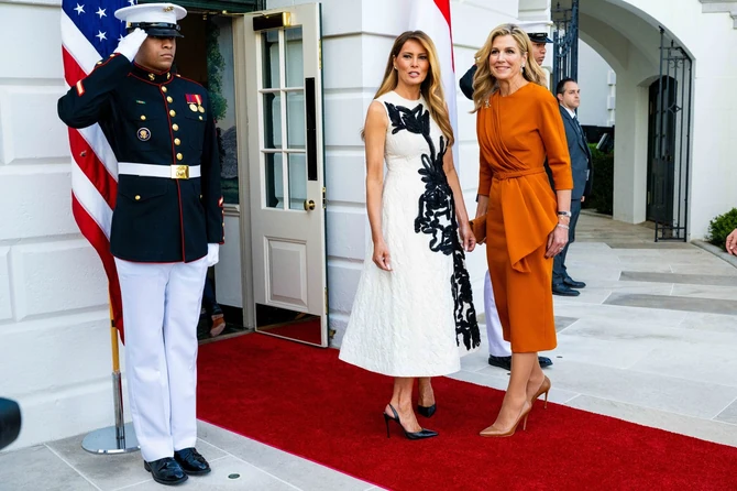 Melanija Tramp i kraljica Maksima