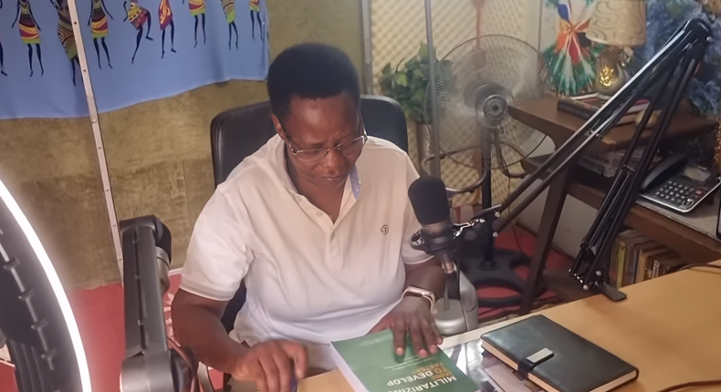 MP Betty Nambooze in her home-based studio