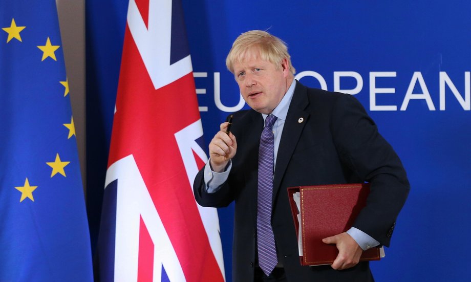 Premier Wielkiej Brytanii Boris Johnson, który również zaraził się koronawirusem